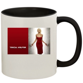 Tricia Helfer 11oz Colored Inner & Handle Mug