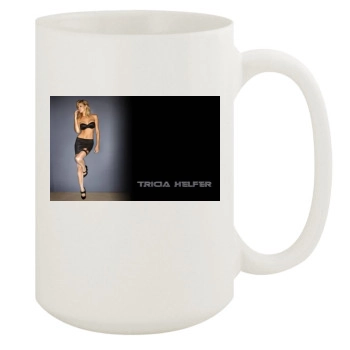 Tricia Helfer 15oz White Mug