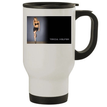 Tricia Helfer Stainless Steel Travel Mug