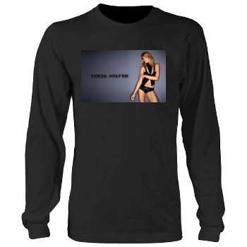 Tricia Helfer Men's Heavy Long Sleeve TShirt