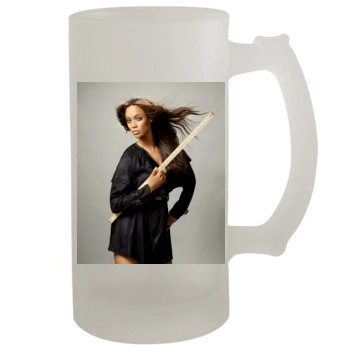 Tyra Banks 16oz Frosted Beer Stein