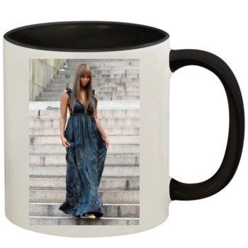 Tyra Banks 11oz Colored Inner & Handle Mug