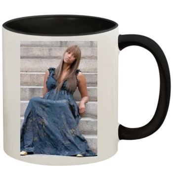 Tyra Banks 11oz Colored Inner & Handle Mug