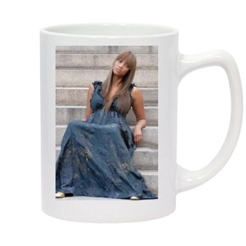 Tyra Banks 14oz White Statesman Mug