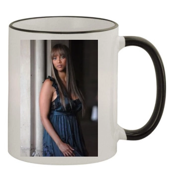 Tyra Banks 11oz Colored Rim & Handle Mug