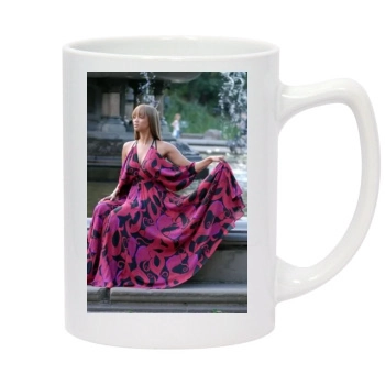 Tyra Banks 14oz White Statesman Mug