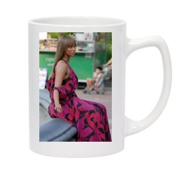 Tyra Banks 14oz White Statesman Mug