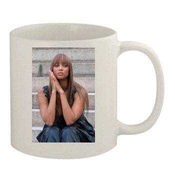 Tyra Banks 11oz White Mug