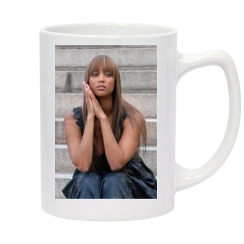 Tyra Banks 14oz White Statesman Mug