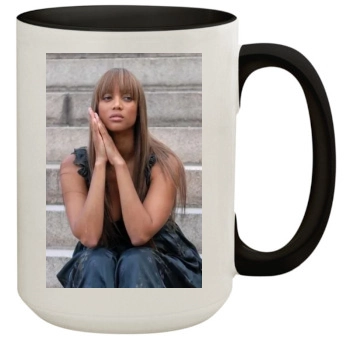 Tyra Banks 15oz Colored Inner & Handle Mug