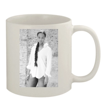 Tyra Banks 11oz White Mug