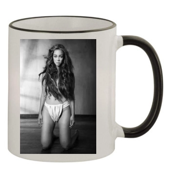 Tyra Banks 11oz Colored Rim & Handle Mug