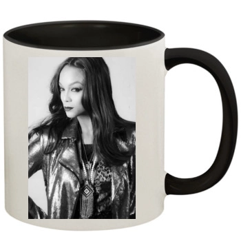 Tyra Banks 11oz Colored Inner & Handle Mug