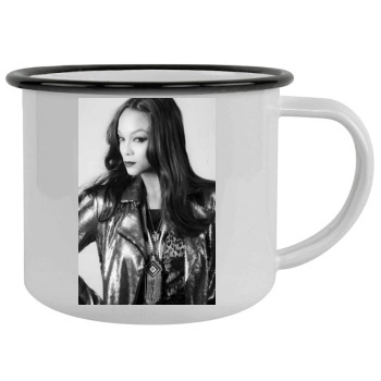 Tyra Banks Camping Mug