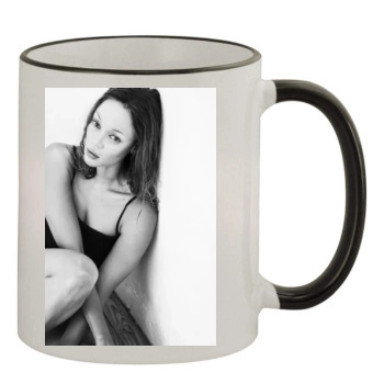 Tyra Banks 11oz Colored Rim & Handle Mug