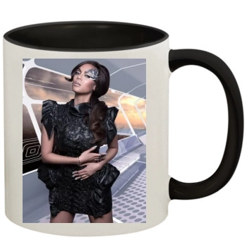 Tyra Banks 11oz Colored Inner & Handle Mug