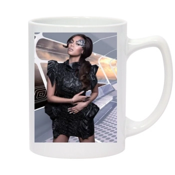 Tyra Banks 14oz White Statesman Mug