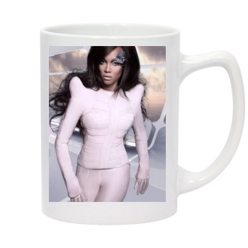 Tyra Banks 14oz White Statesman Mug