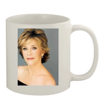 Jane Fonda 11oz White Mug