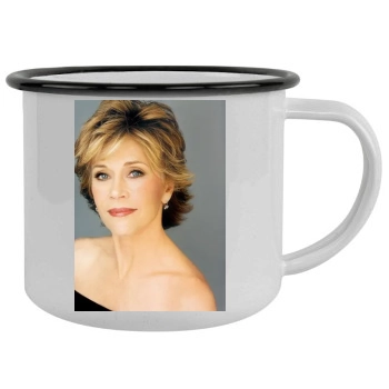 Jane Fonda Camping Mug