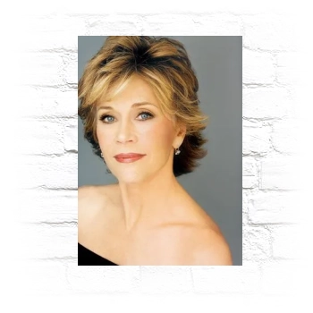 Jane Fonda Metal Wall Art