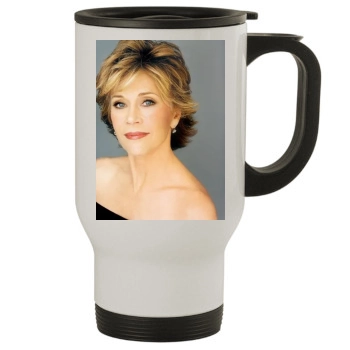 Jane Fonda Stainless Steel Travel Mug