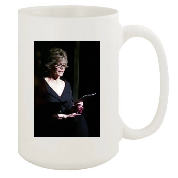 Jane Fonda 15oz White Mug