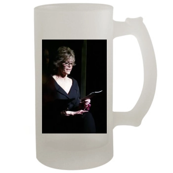 Jane Fonda 16oz Frosted Beer Stein