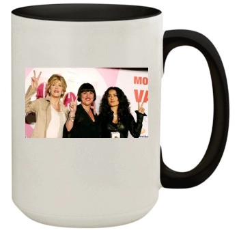 Jane Fonda 15oz Colored Inner & Handle Mug