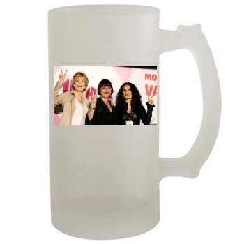 Jane Fonda 16oz Frosted Beer Stein