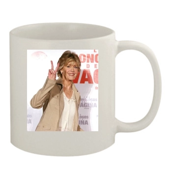 Jane Fonda 11oz White Mug