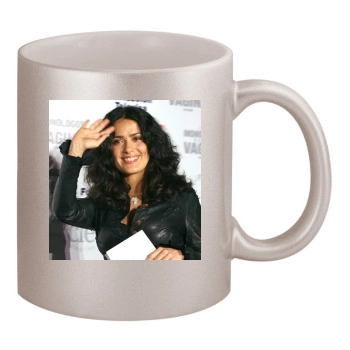 Jane Fonda 11oz Metallic Silver Mug