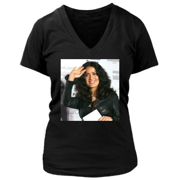 Jane Fonda Women's Deep V-Neck TShirt