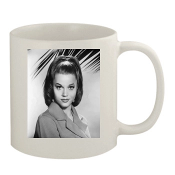 Jane Fonda 11oz White Mug