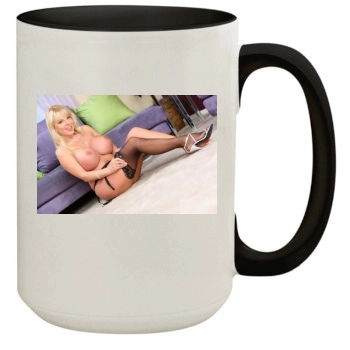 Harmony Bliss 15oz Colored Inner & Handle Mug