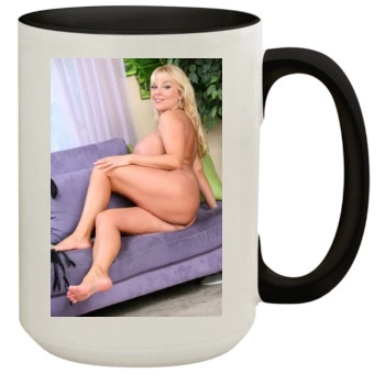 Harmony Bliss 15oz Colored Inner & Handle Mug