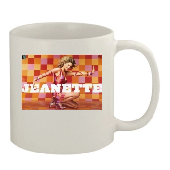 Jeanette Biedermann 11oz White Mug