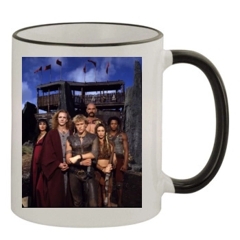 Heath Ledger 11oz Colored Rim & Handle Mug