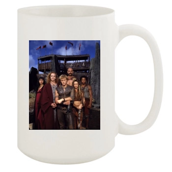 Heath Ledger 15oz White Mug