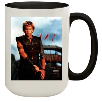 Heath Ledger 15oz Colored Inner & Handle Mug