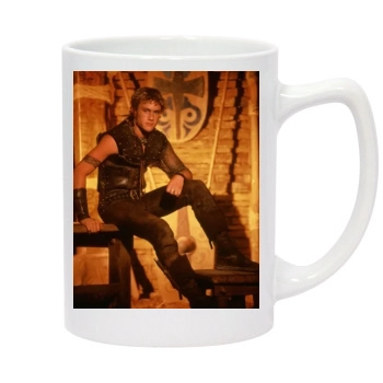 Heath Ledger 14oz White Statesman Mug