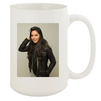 Olivia Munn 15oz White Mug