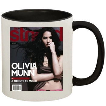 Olivia Munn 11oz Colored Inner & Handle Mug