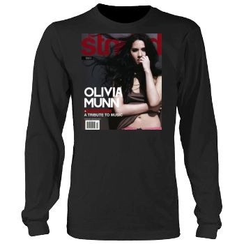 Olivia Munn Men's Heavy Long Sleeve TShirt