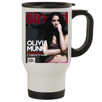 Olivia Munn Stainless Steel Travel Mug