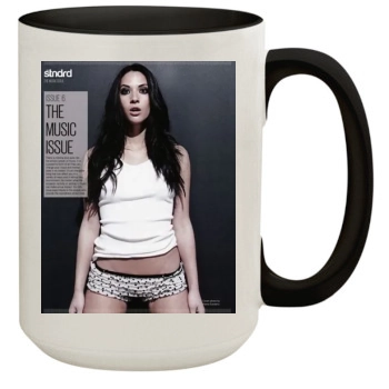 Olivia Munn 15oz Colored Inner & Handle Mug