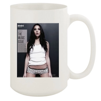 Olivia Munn 15oz White Mug