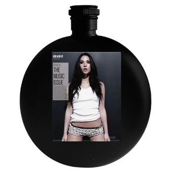 Olivia Munn Round Flask