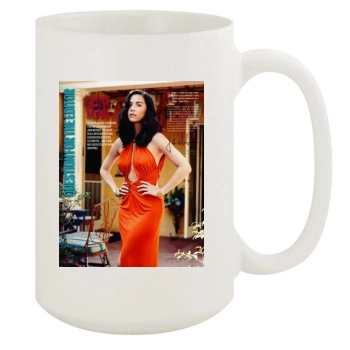 Olivia Munn 15oz White Mug