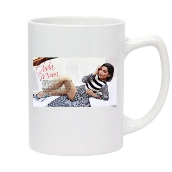 Olivia Munn 14oz White Statesman Mug